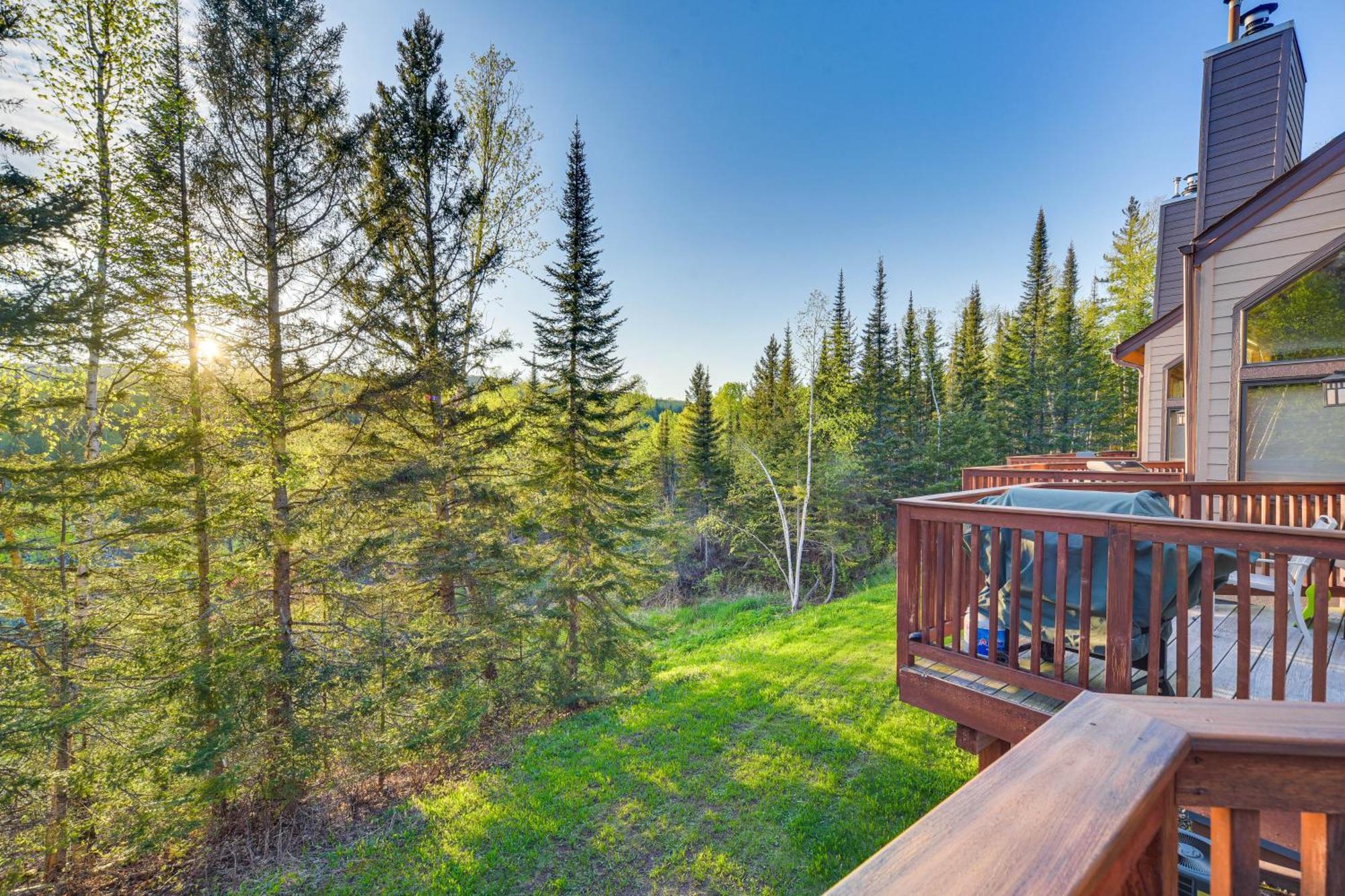 Cozy Alpine Escape Ski-Inandout At Lutsen Mtns Buitenkant foto